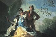 Francisco de Goya The Parasol oil painting artist